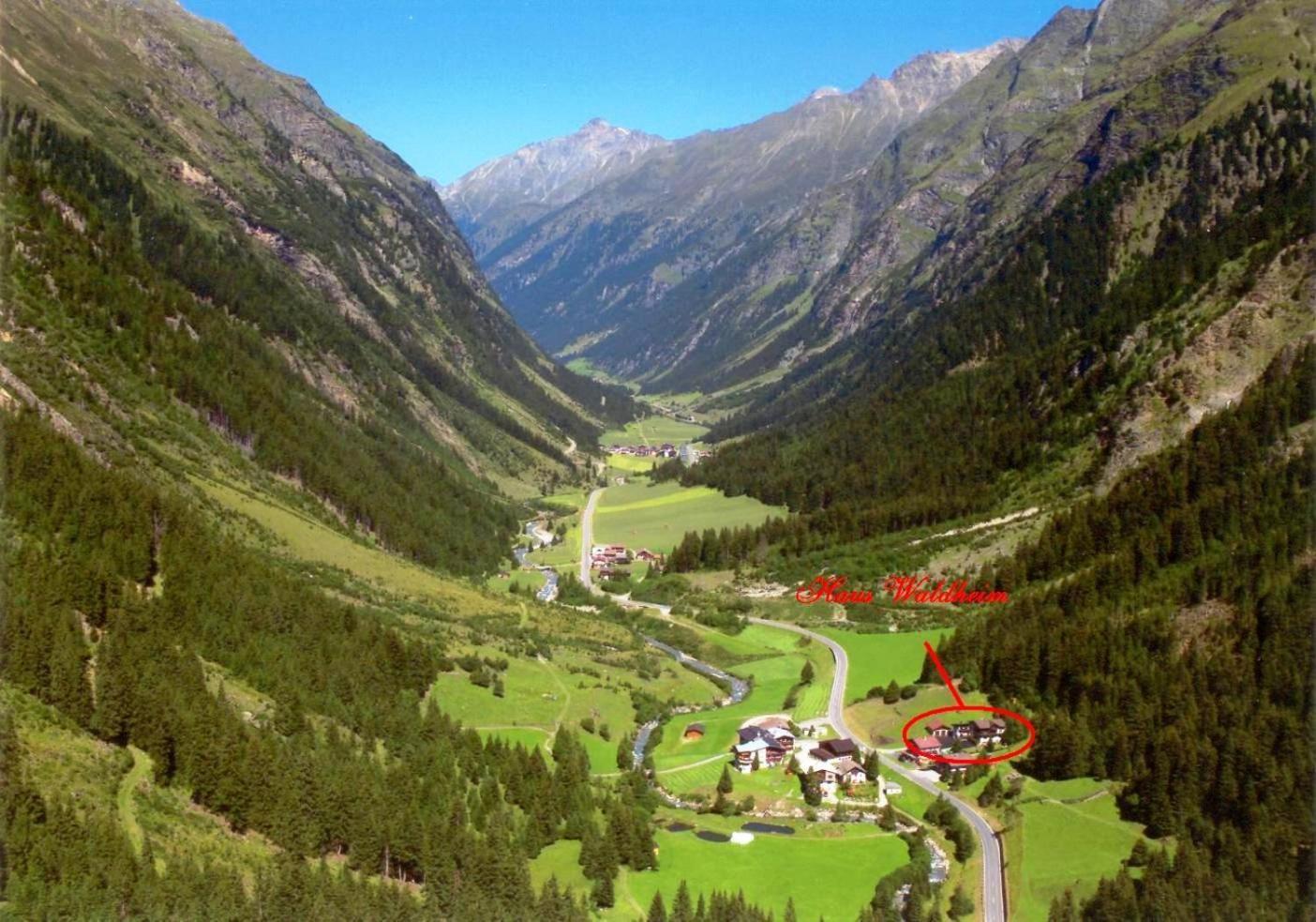 Haus Waldheim Hotel Sankt Leonhard im Pitztal Luaran gambar